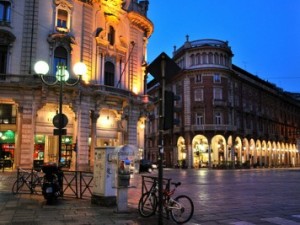 Turin Italy streets