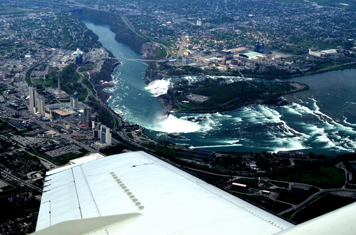 Niagara Falls Overhead